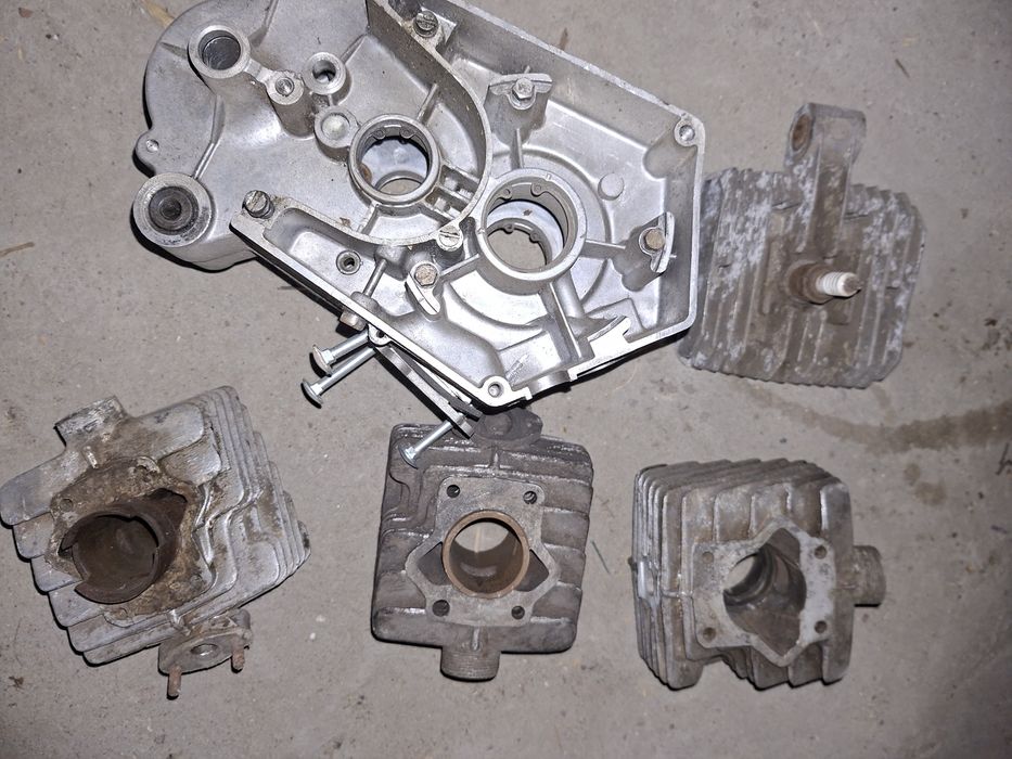 Kartery, cylindry, głowica Romet 50