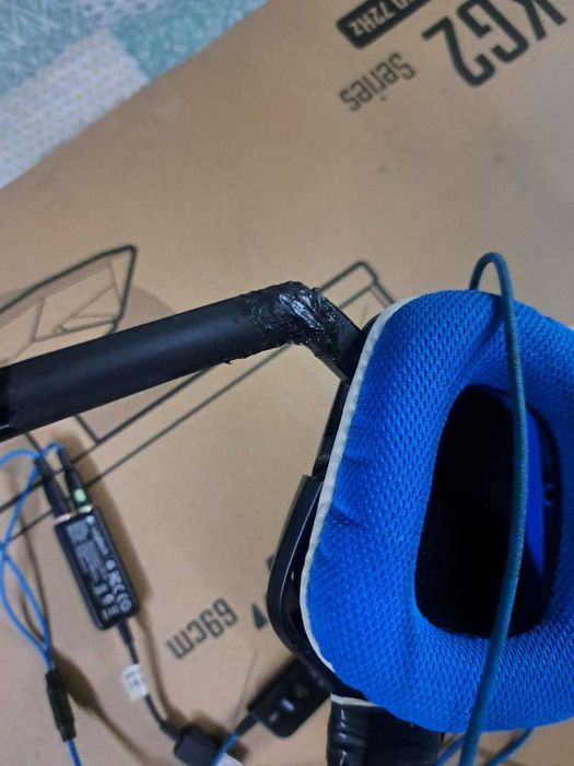 Наушники Logitech G430 (Под восстановление / На запчасти)