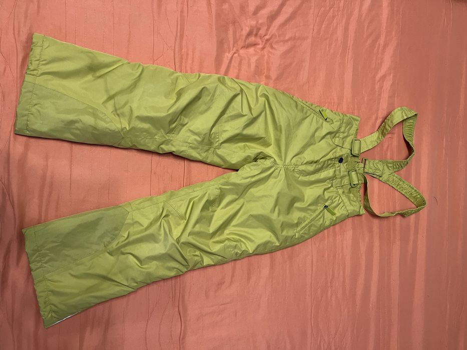 Штани лижні/напівкомбінезон для хлопчика, р.116, 122, 122-128