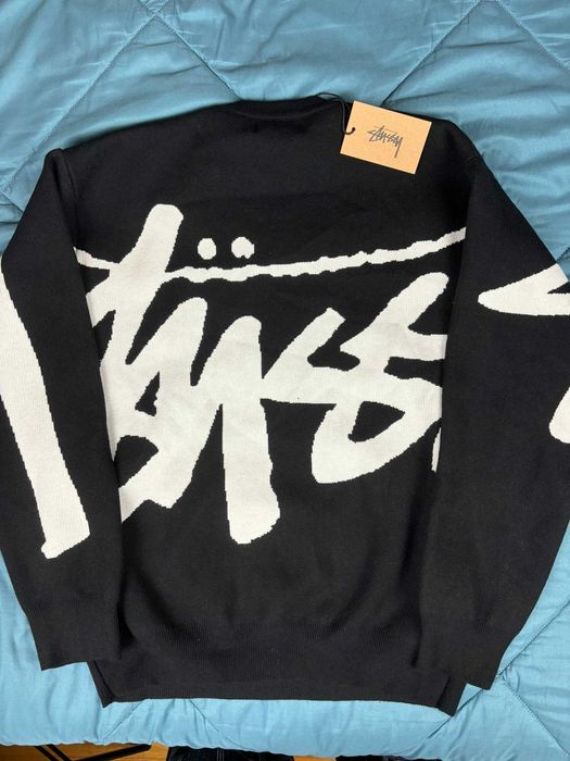Stussy crewneck preto