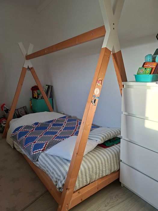 Cama Montessori estilo Tipi