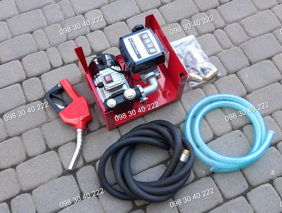 Насос-станція для дизеля, міні АЗС, модульна заправка 220V