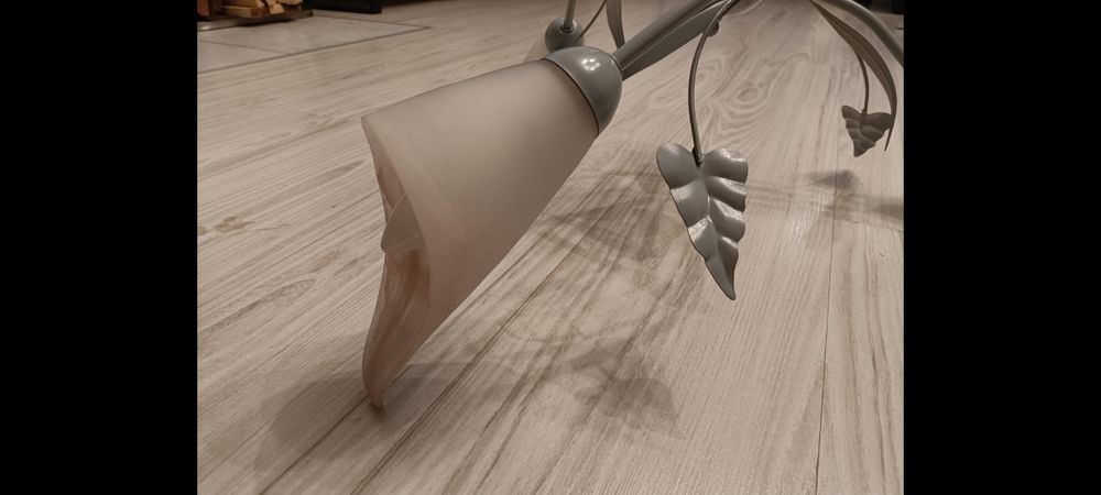 Lampa sufitowa metalowa