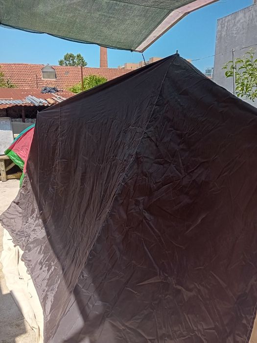 Tenda de canadiana com avançado