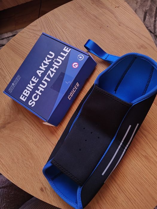 Neoprenowa osłona akumulatora roweru elektrycznego 20-37 cm