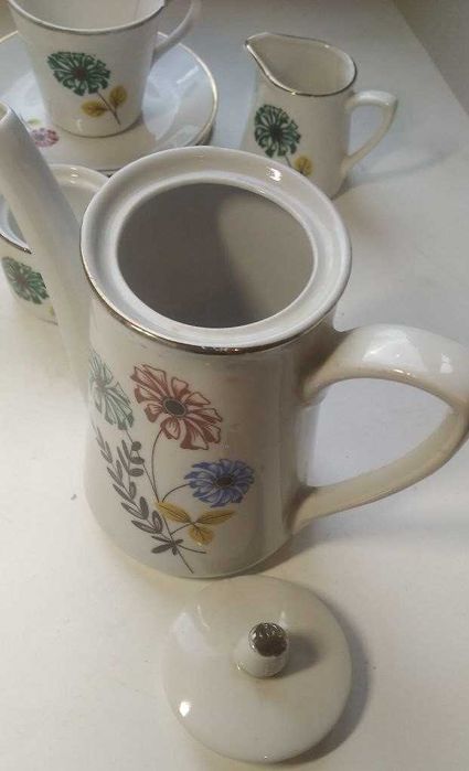 Набір дитячого іграшкового посуду для ляльок. Порцеляна, часів СРСР