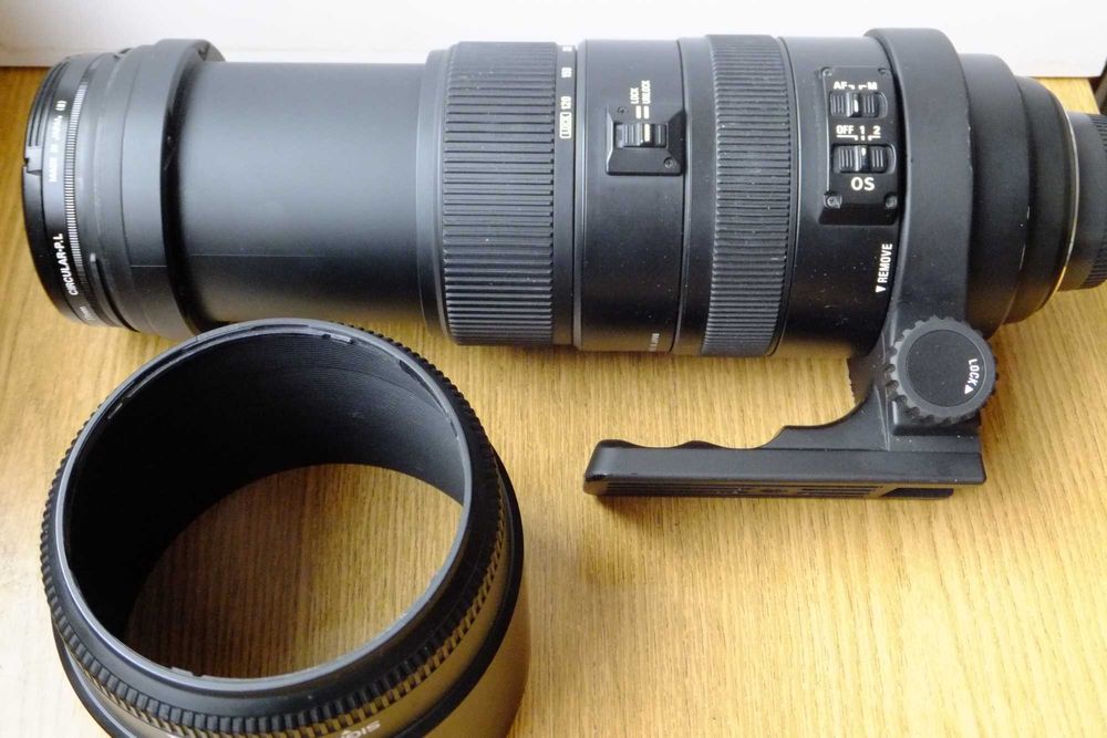 sigma 120-400/4,5-5,6 apo dg os hsm - obiektyw bagnet nikon