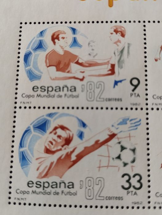 Selos do Mundial de Espanha 1982