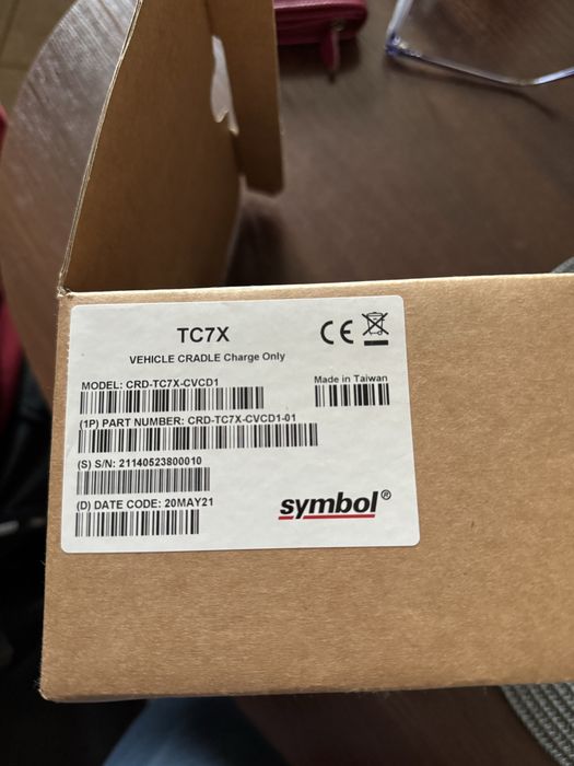 Uchwyt samochodowy zebra CRD-TC7X-CVCD1-01