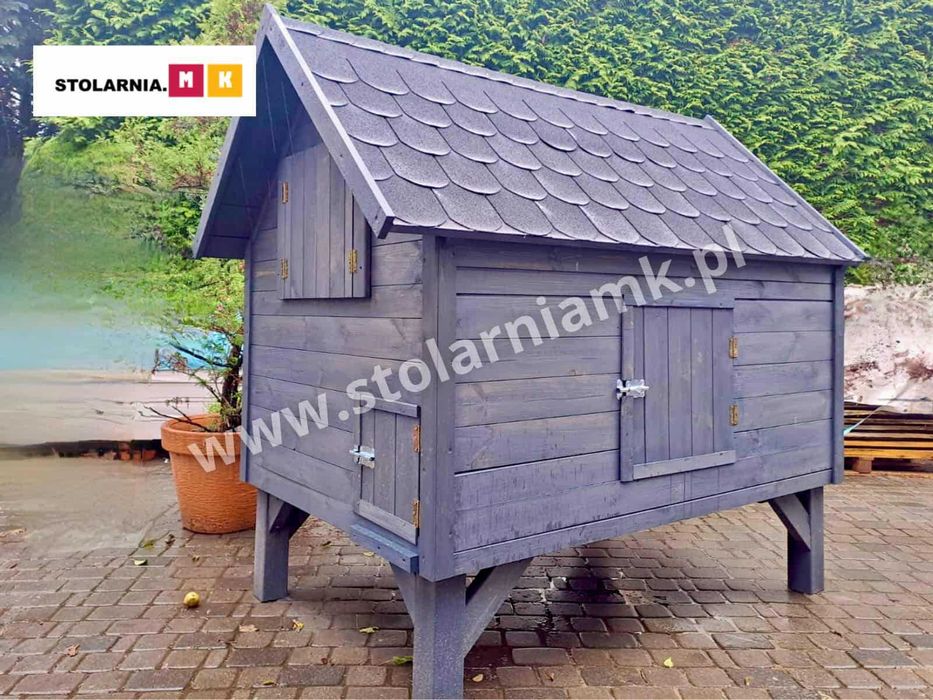 Kurnik dla twoich kurek ocieplany dla 6/ 14 kur Zapraszamy
