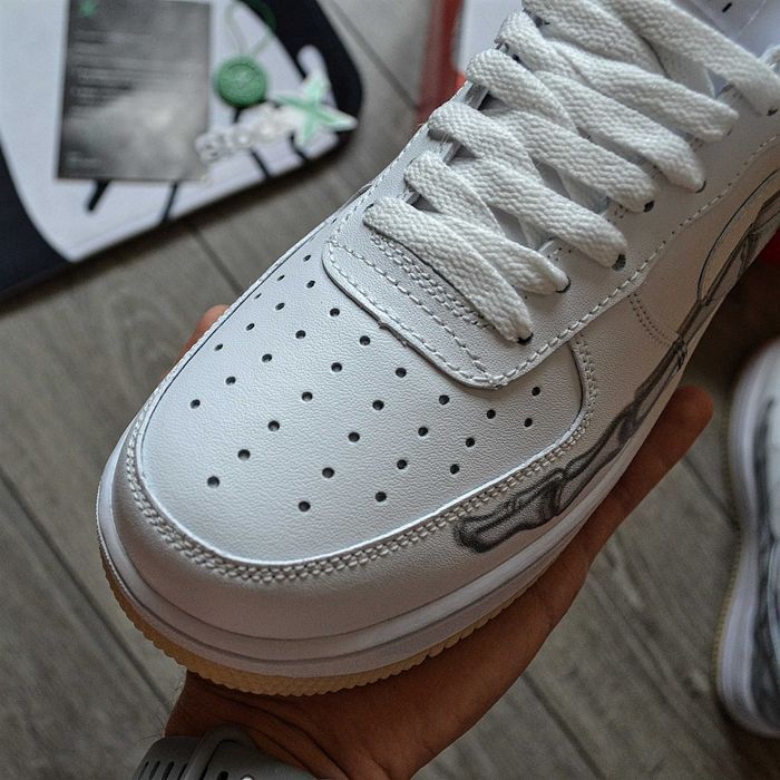 Мужские кроссовки Nike Air Force 1 Low QS 'Skeleton' Размеры 40-45