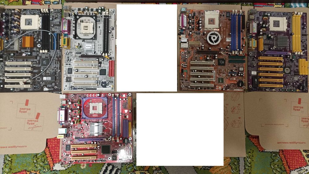 Материнские платы 478, 462