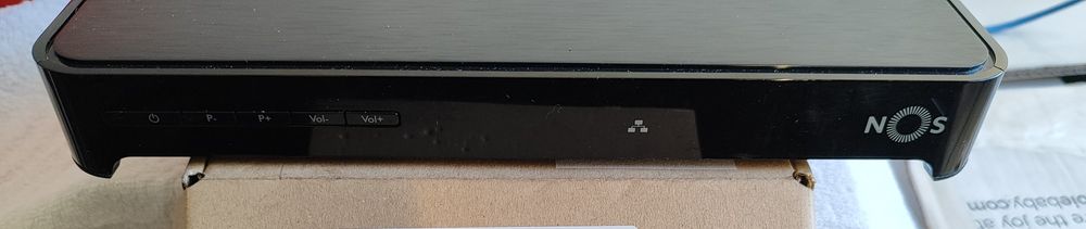 Box NOS com cartão recetor TV Digital Pace DVB-C