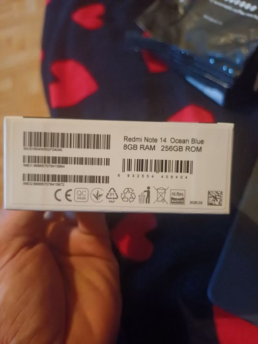 Telefon Redmi Note 14 8/256gb