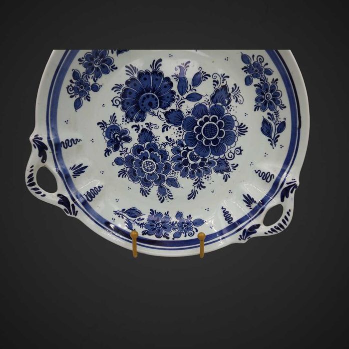 Patera delft TS kobaltowe kwiaty B5/022292