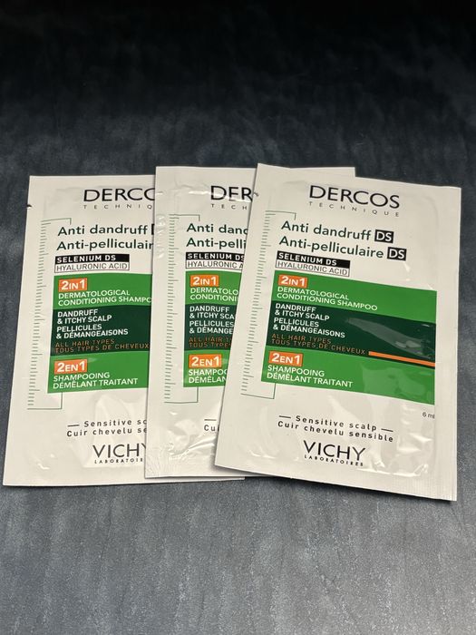 Vichy Dercos DS Szampon przeciwłupieżowy z odżywką 2w1 18ml