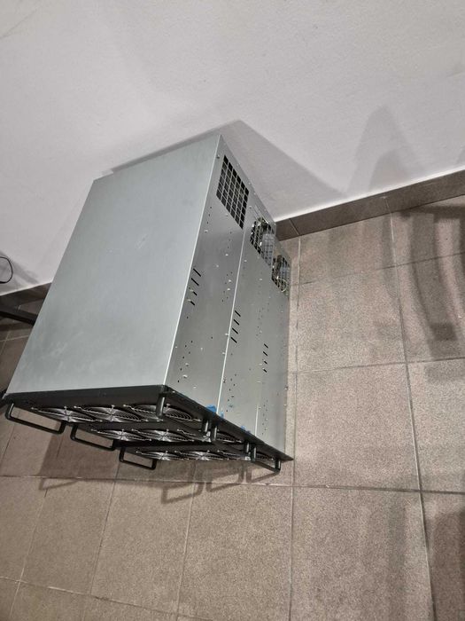 baza koparka kryptowalut na 8 kart skrzynia miningowa