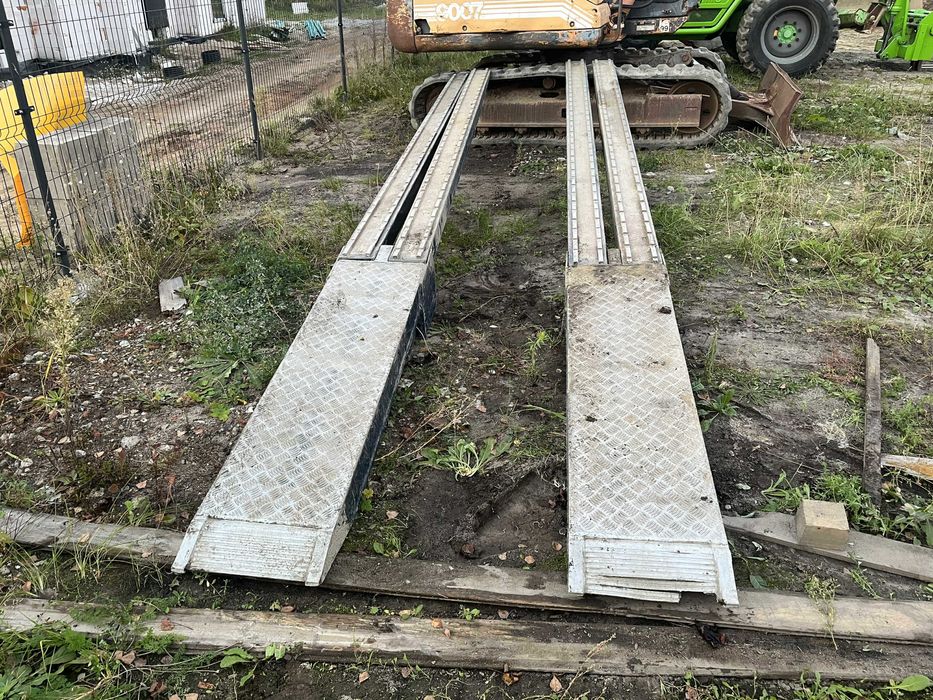 Najazdy aluminiowe trapy rampy