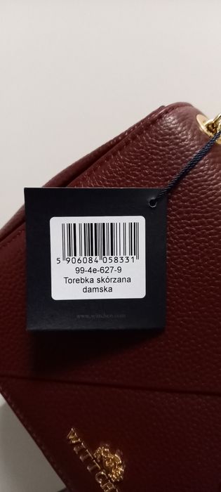 Nowa torebka skórzana Wittchen