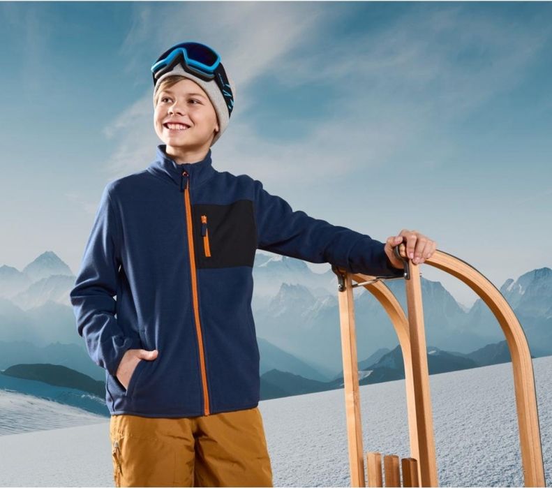 Флісові Кофти Фліски Crivit від LIDL Німеччина 134-140;146-152;158-164