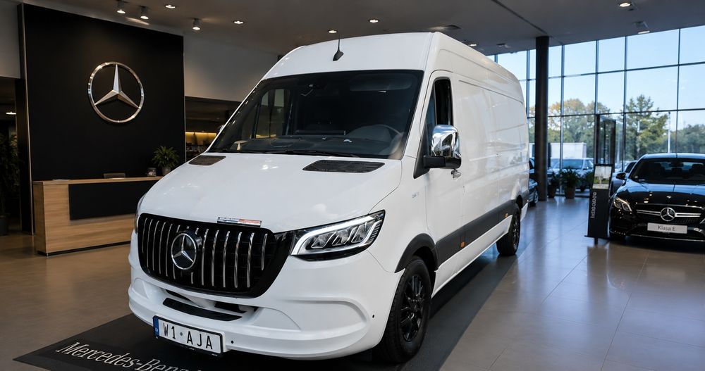 Mercedes Sprinter 316 chłodnia klima webasto parktronic led