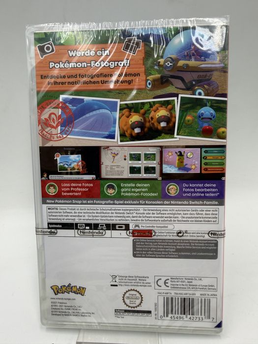 Nowa New Pokemon Snap Switch Gwarancja (ANG)