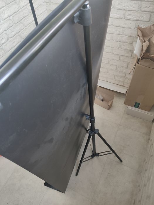 Комплект для предметної зйомки, штатив, тримач, 2 фотофони