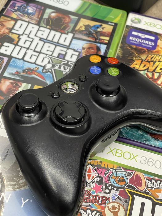 Xbox 360 Slim Komplet, Kinect, 2 Pady, Gry, Dysk 250GB