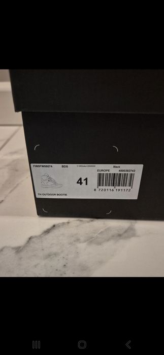 Nowe kozaki botki trzewiki Tommy Hilfiger rozm.41.