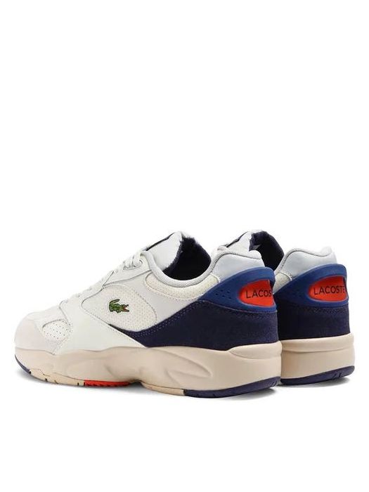 Ténis Nº43 Lacoste Storn 96 VTG Leather Trainers (Novos)