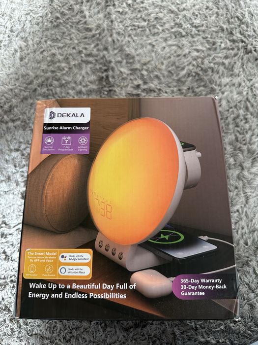Budzik Świetlny DEKALA Sunrise Alarm Charger