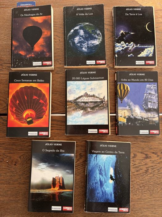 Coleção Julio Verne- 8 volumes