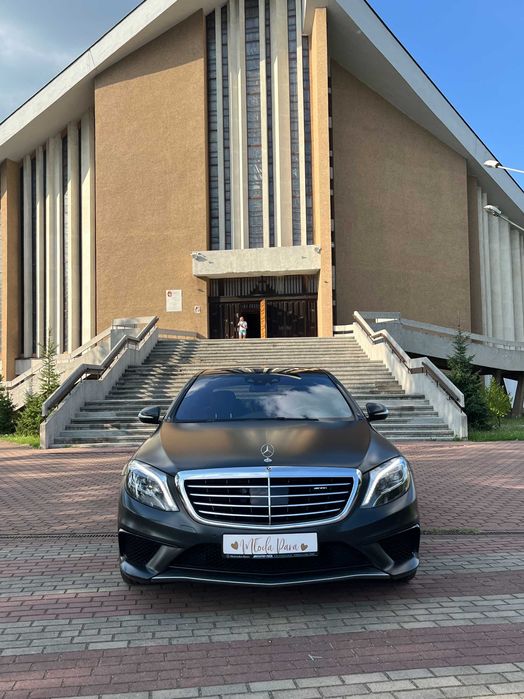 Auto Samochód do Ślubu - MERCEDES S 6.3 AMG - Częstochowa - cały śląsk