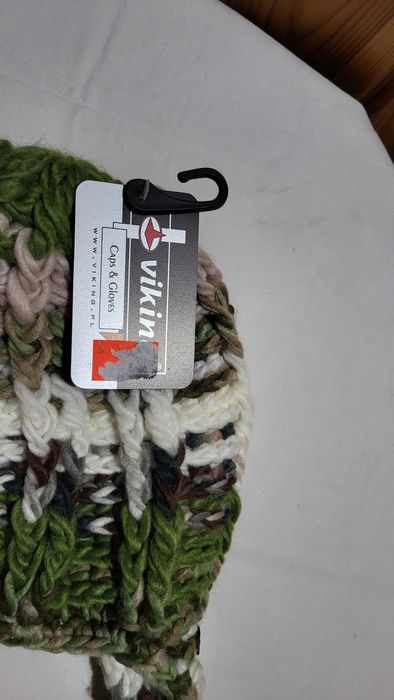 Nowa, marki Viking, mięciutka i cieplutka czapka mocno chroniąca uszy