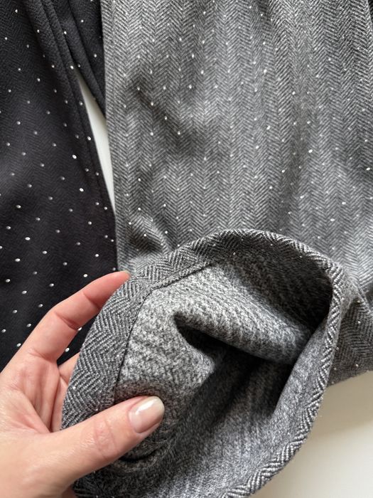 Теплі штани з поясом брюки широкі палаццо 4 5 6 7 8  років