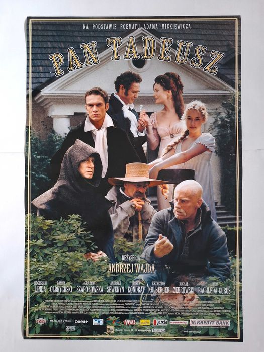 Plakat filmowy oryginalny - Pan Tadeusz [ 2 WERSJE ]