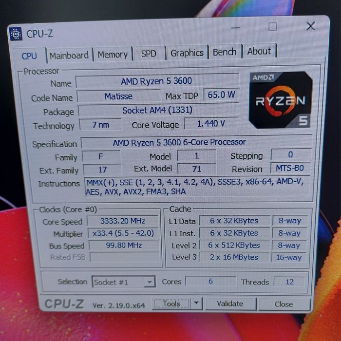 PC Ryzen 5 3600 + RTX 2070