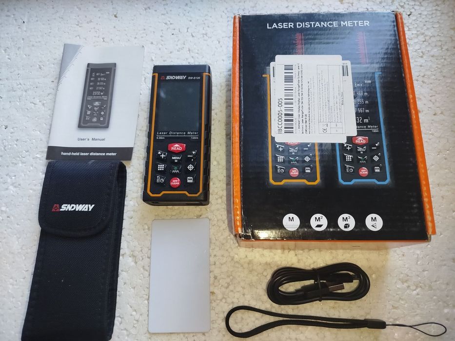 Лазерная рулетки Sndway с видеокамерой
