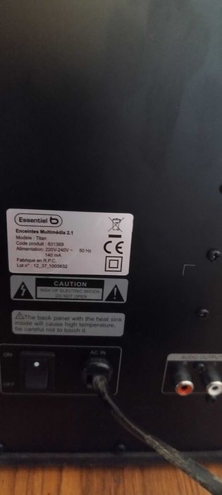 Sistema de som Essential