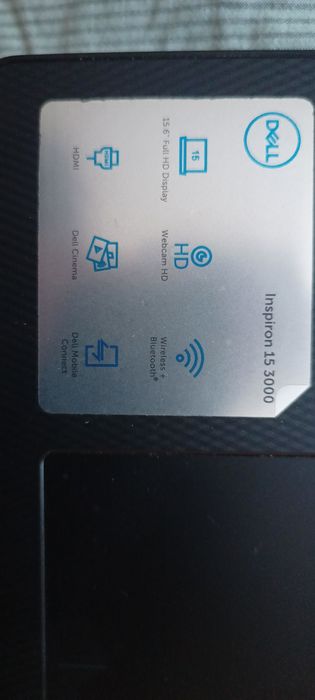 Laptop dell czarny