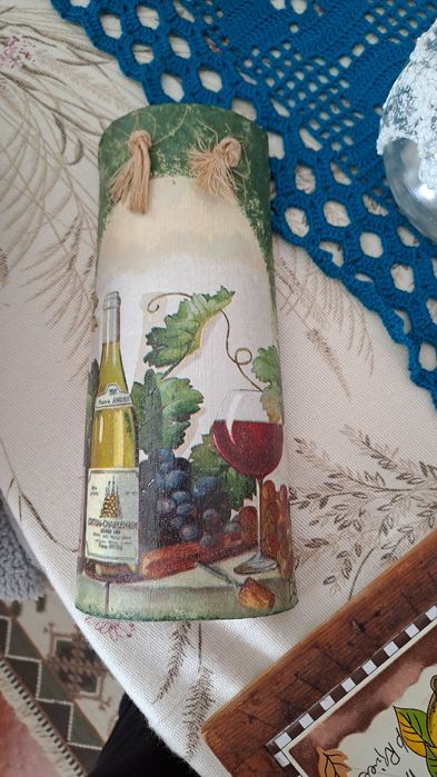 Telha pintada à mão