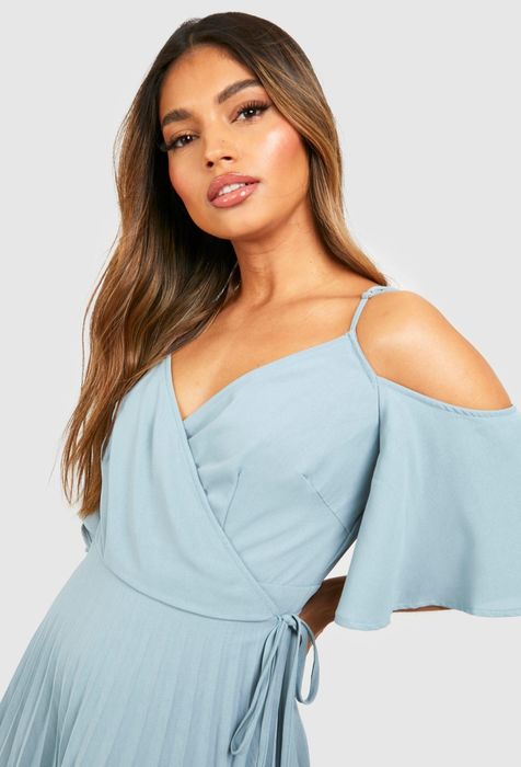 Сукня жіноча блакитно-сіра