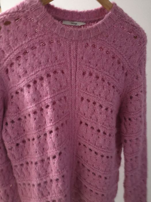 Sweter damski ciepły George rozmiar M 40/42