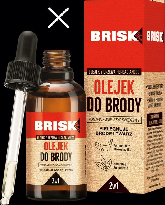 Olejek do brody brisk
