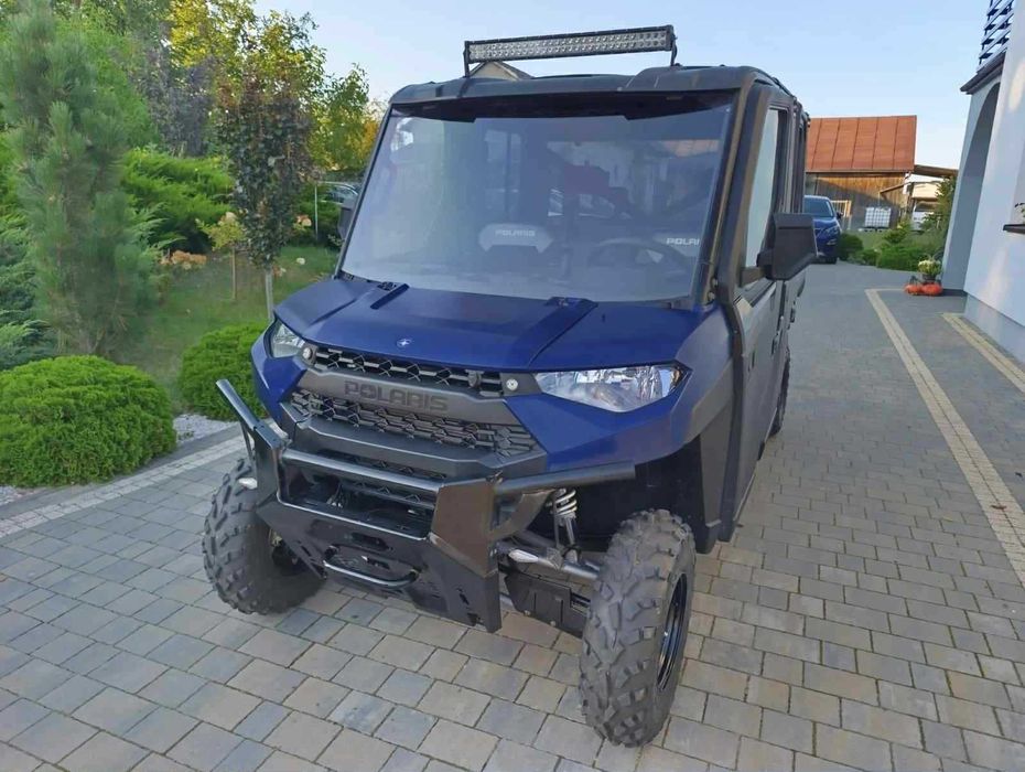 Polaris Ranger Crew 6 Miesc Kabina Ogrzewanie Blokady Reduktor.