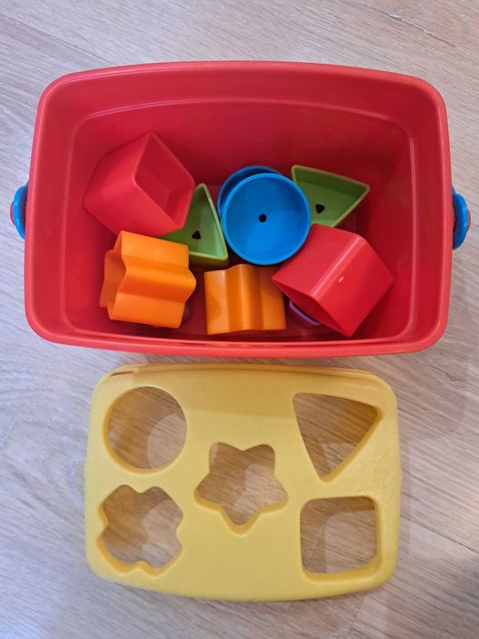 Sorter, wkładanka Fisher Price, książka Tomek, zwierzęta Fisher Price