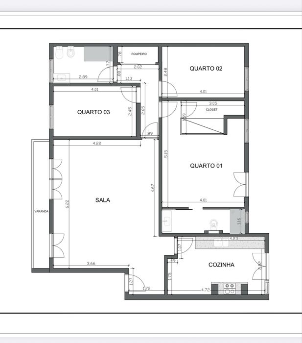 Levantamento, desenho e digitalização de plantas em Autocad/PDF