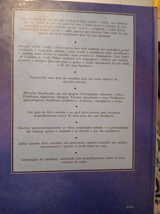 'Homeopatia, guia prático de cuidados de saúde diários', de Robin Hayfield