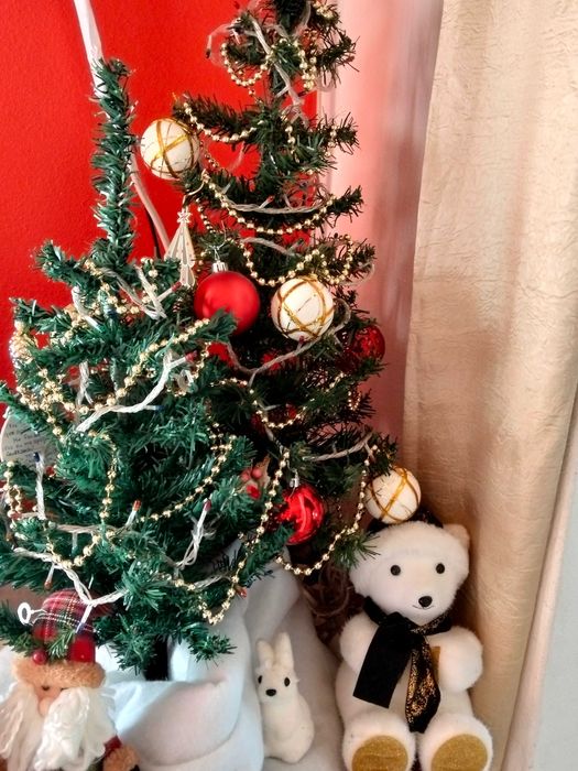 2 Árvores de Natal pequenas