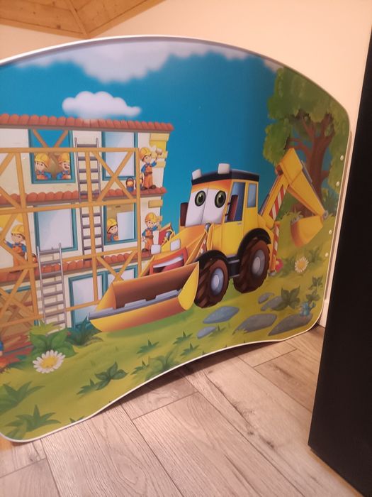 Łóżko dziecięce z szufladą na pościel